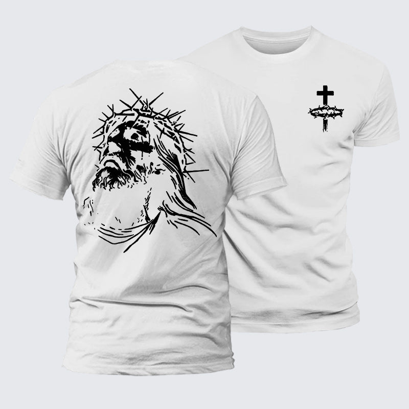 Luxe Mercerized Cotton Tee - Vintage Crown of Thorns