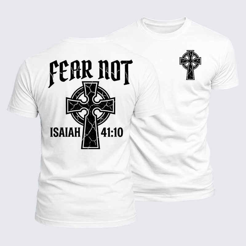 Luxe Mercerized Cotton Tee - Fear Not Isaiah 41:10