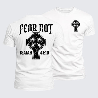 Luxe Mercerized Cotton Tee - Fear Not Isaiah 41:10