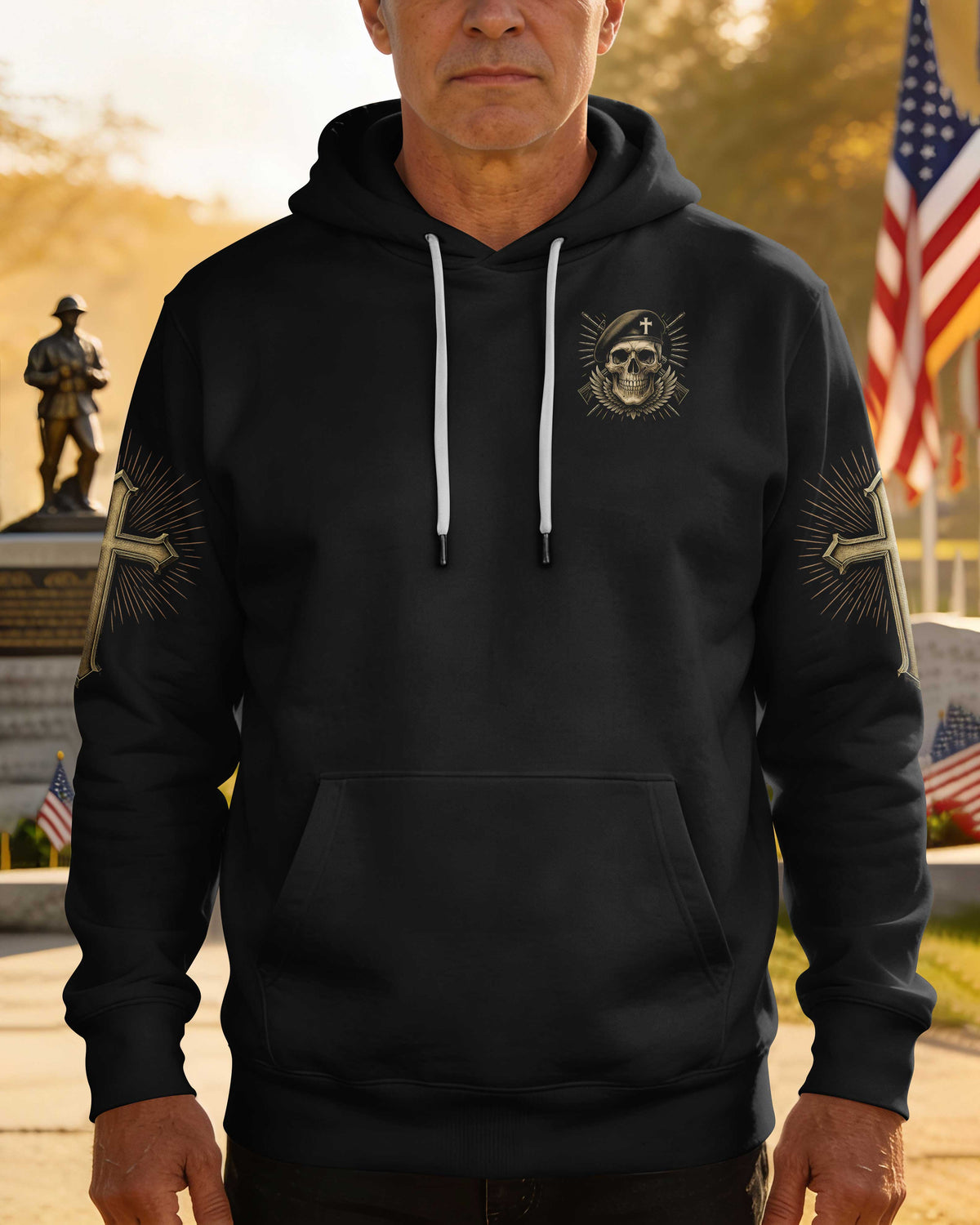 The Devil Whispered You Can't Withstand The Storm Hoodie