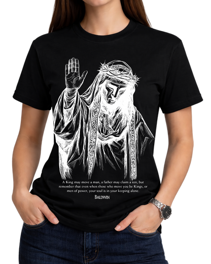 King Baldwin IV Crusader Quote Graphic T-Shirt
