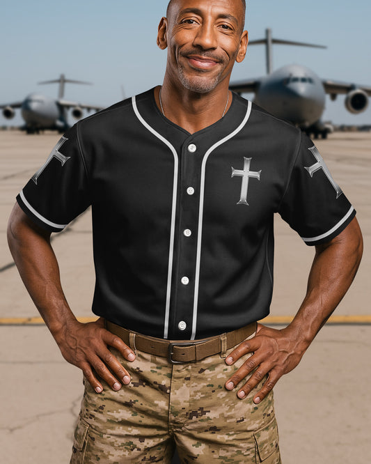 Trained By The Corps Redeemed By The Cross Jersey