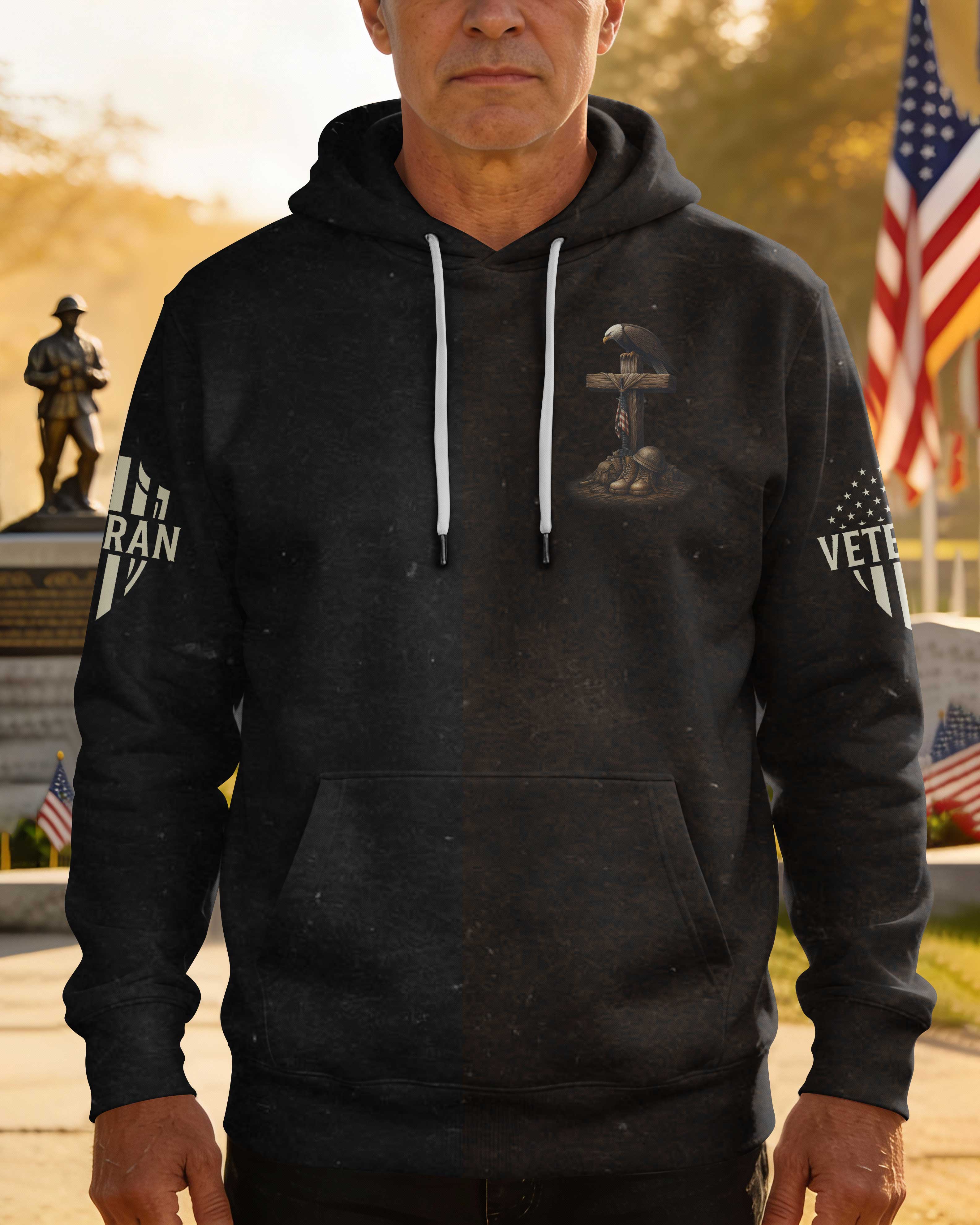 Veteran By Duty Christian By Choice Hoodie