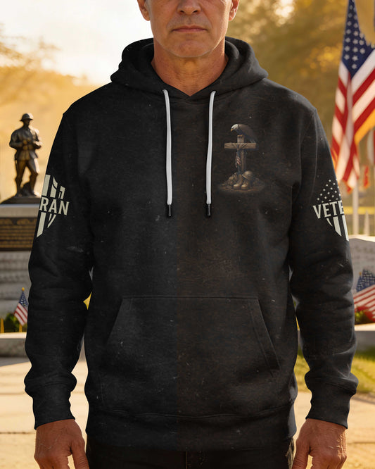 Veteran By Duty Christian By Choice Hoodie
