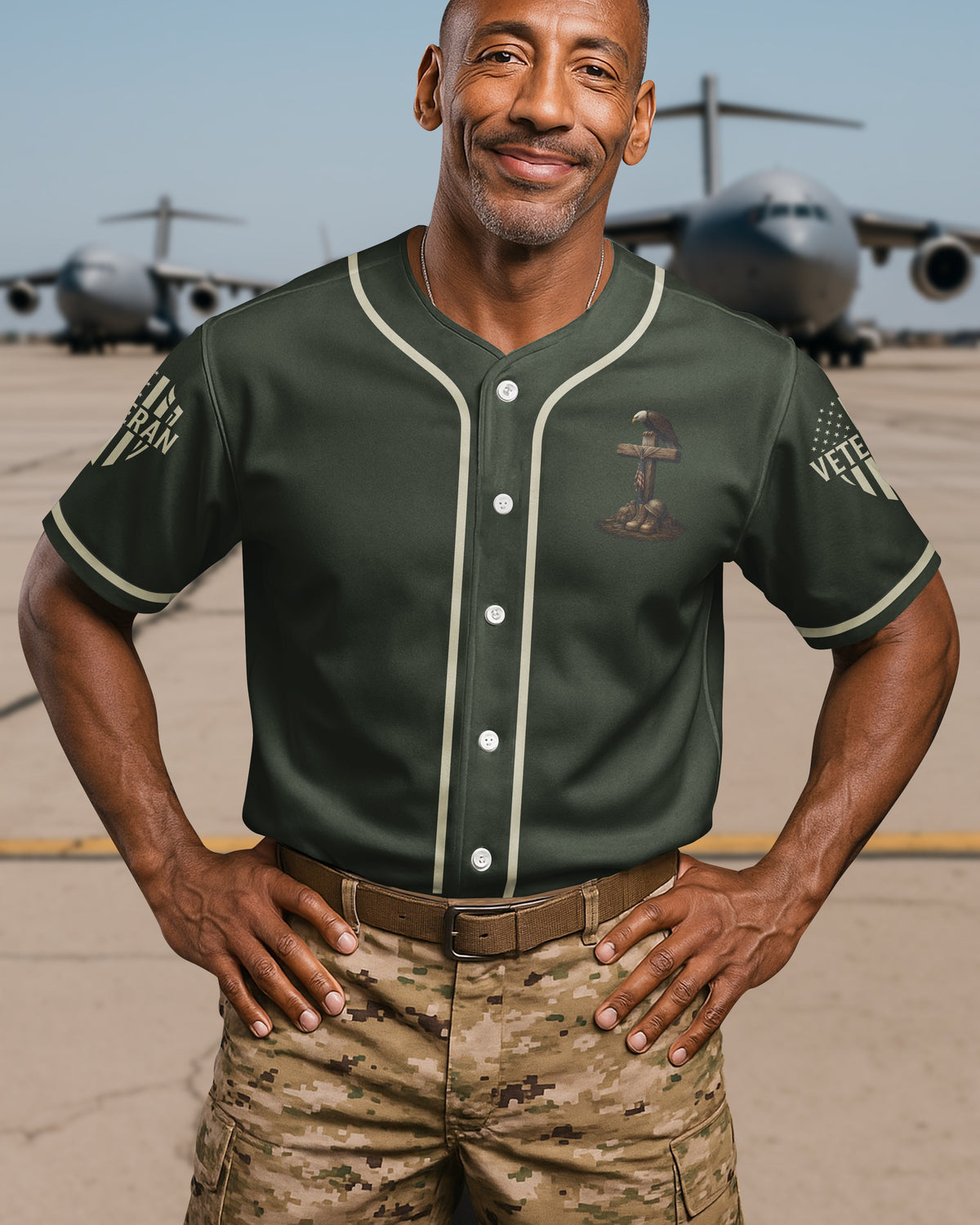 Veteran By Duty Christian By Choice Jersey