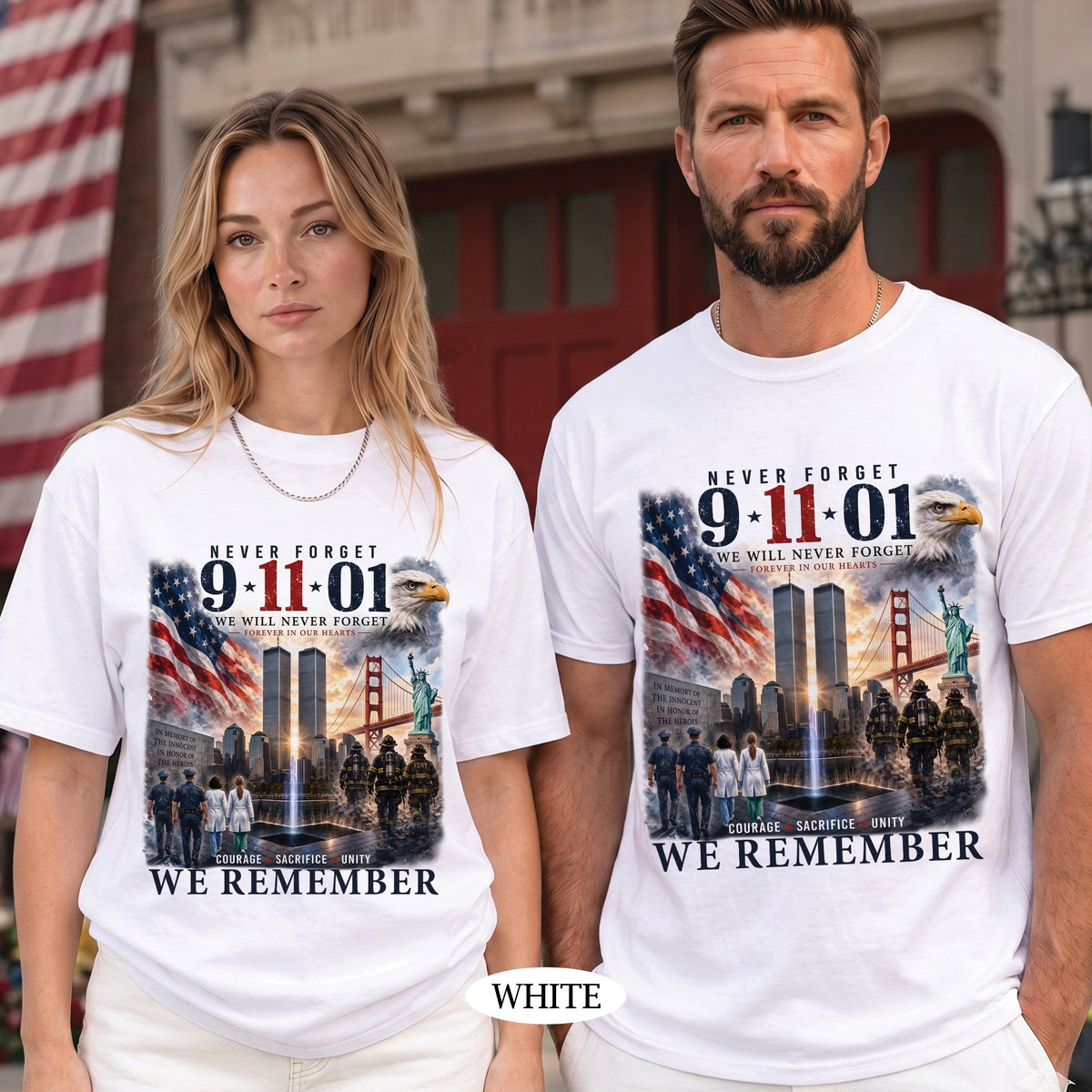 9/11 25th Anniversary Shirt, Never Forget September 11 Shirt