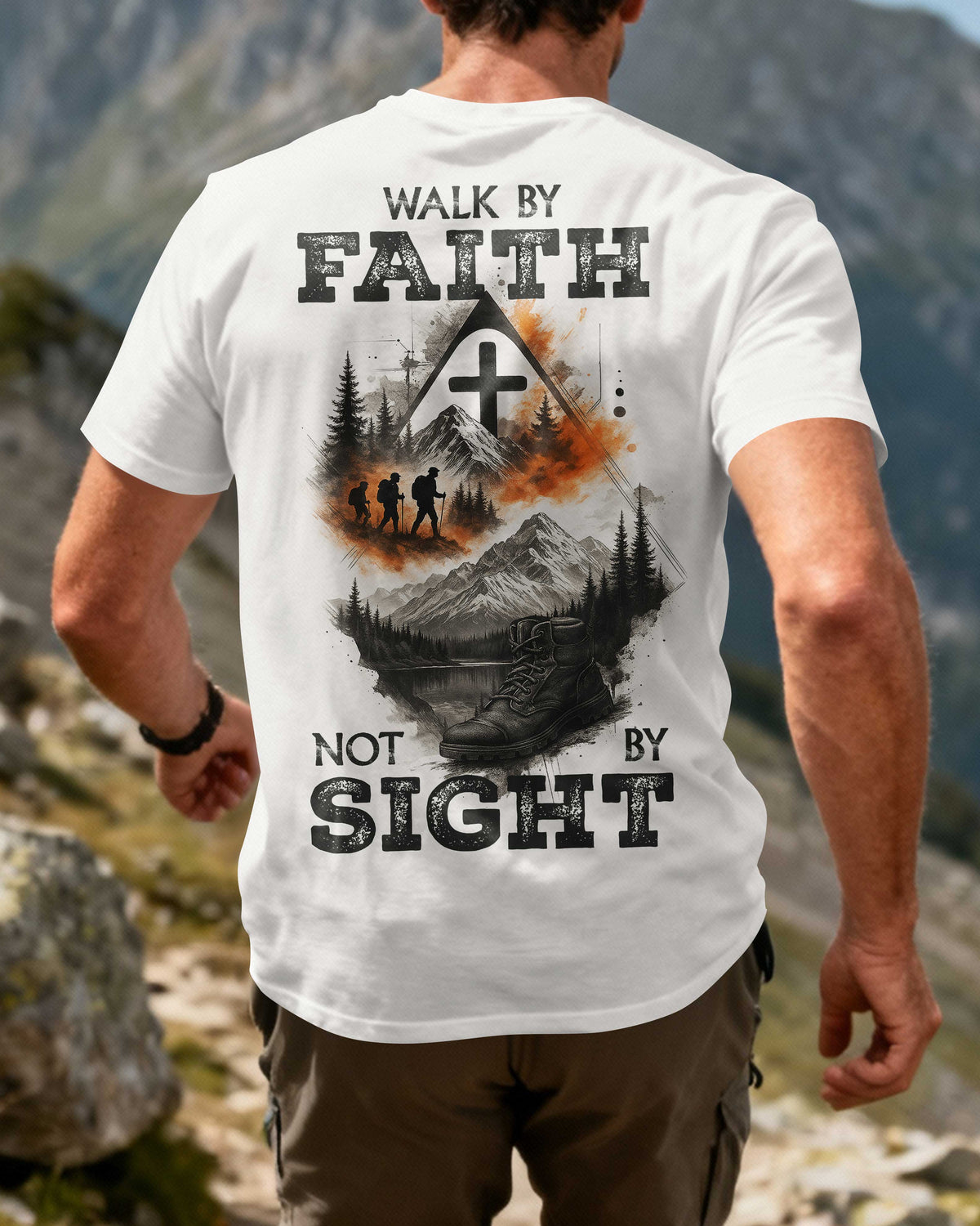Walk By Faith Not By Sight T-Shirt