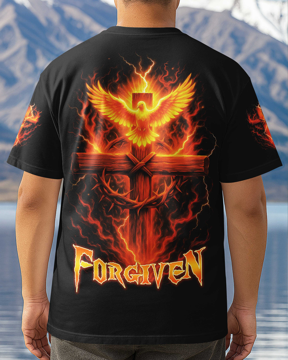 Forgiven All Over Print T-Shirt