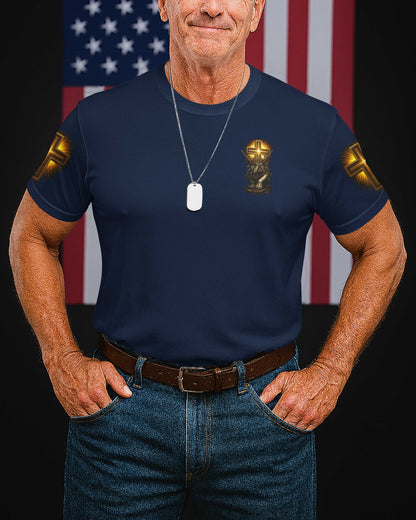 A Marine's Duty Never Ends Only His Battlefield Changes T-Shirt