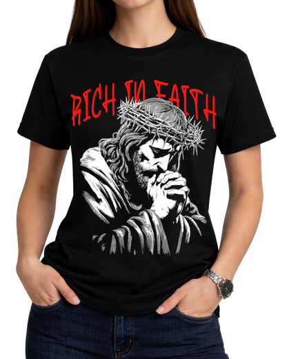 Christian Jesus Praying Graphic T-Shirt Unisex