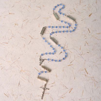 The Mysteries Rosary Engraved Mystery Bar