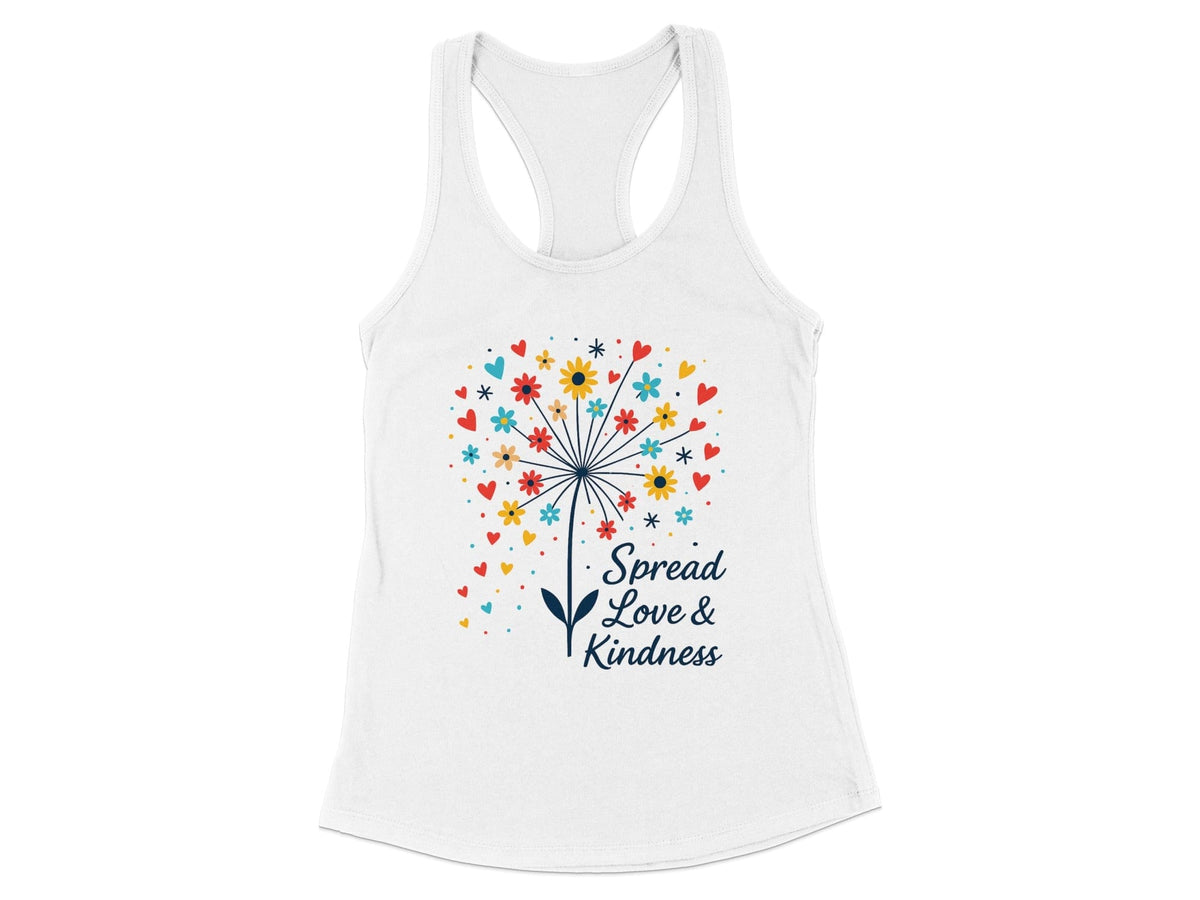 Spread Love Kindness Racerback Tank Top