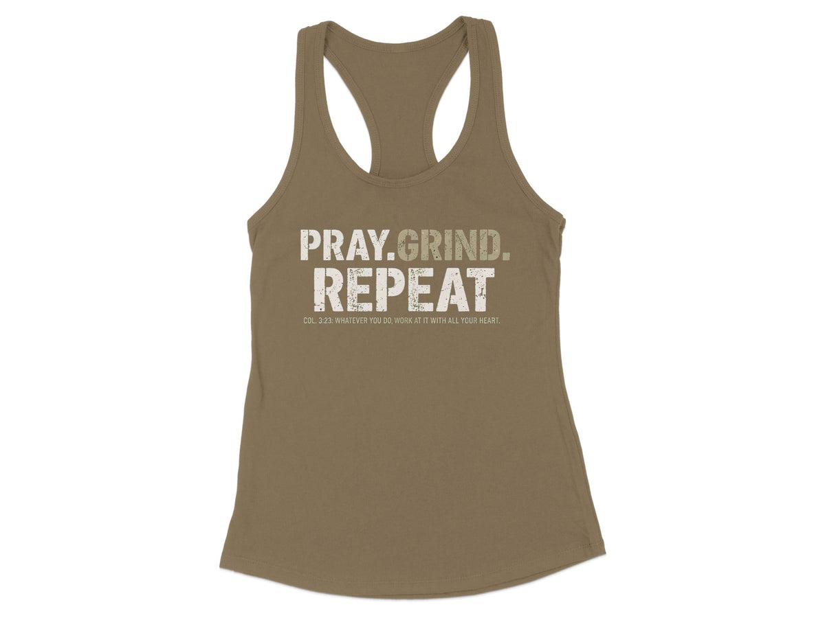 Pray Grind Repeat Tank Top