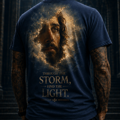 Through The Storm, Find The Light. T-Shirt