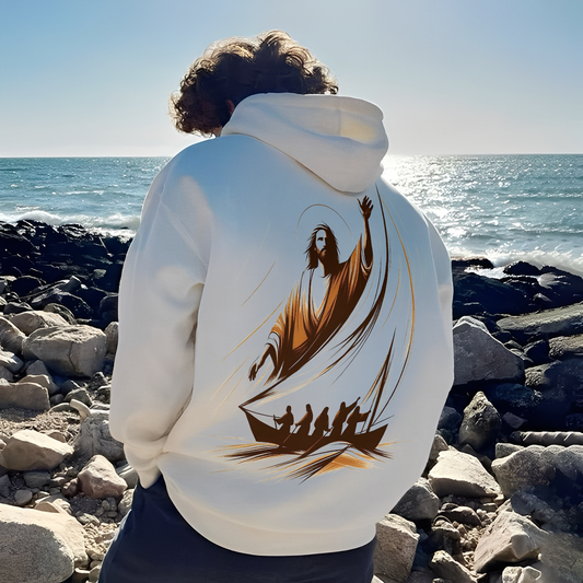 God Blessed Printed Men's Hoodie