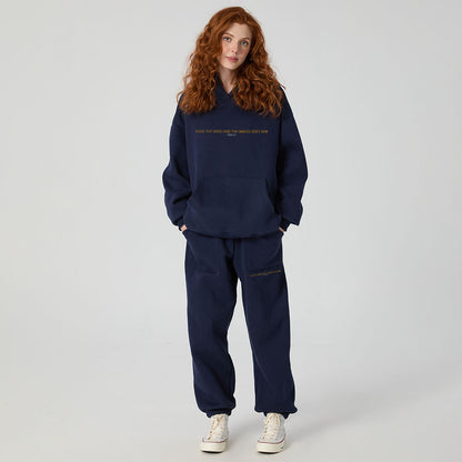 Peace Be Still Christian Premium Fleece Hoodie Set