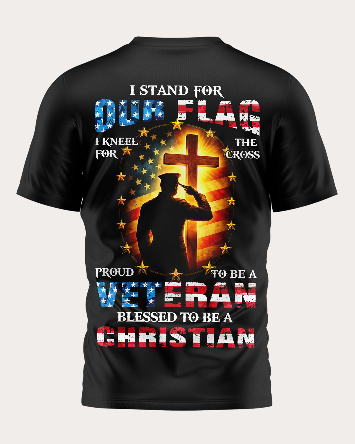I Stand For Our Flag All Over Print T-Shirt