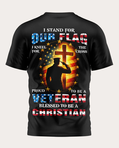 I Stand For Our Flag All Over Print T-Shirt