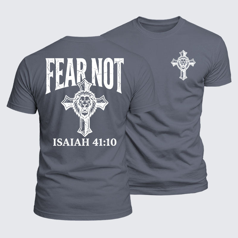 Luxe Mercerized Cotton Tee - Fear Not Isaiah 41:10