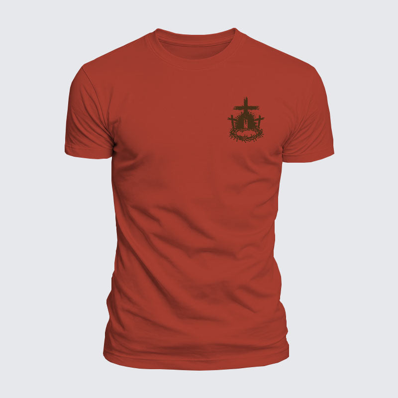 Luxe Mercerized Cotton Tee - Cross