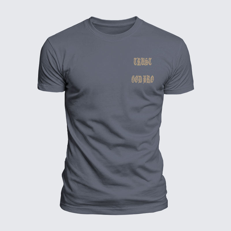 Luxe Mercerized Cotton Tee - Trust God