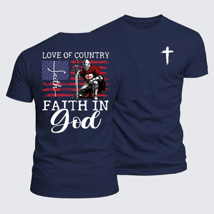 Luxe Mercerized Cotton Tee - Faith In God