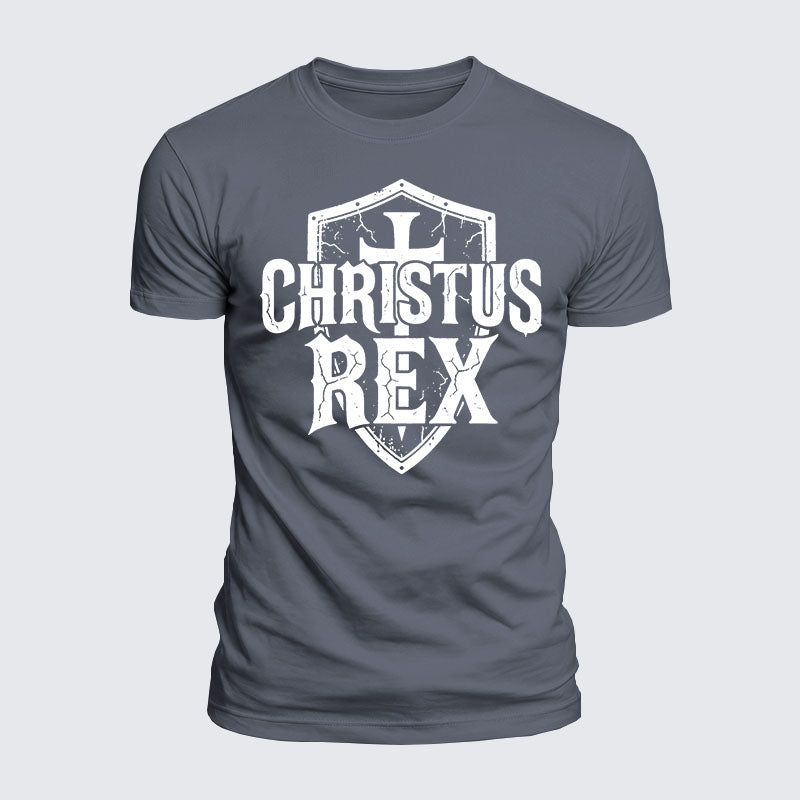 Luxe Mercerized Cotton Tee - Ave Christus Rex