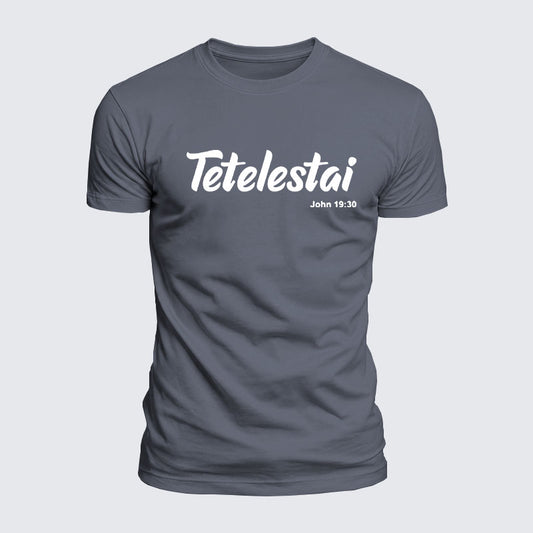 Luxe Mercerized Cotton Tee - Tetelestai John 19 : 30