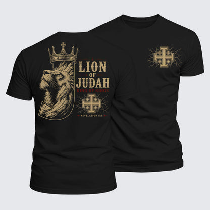 Luxe Mercerized Cotton Tee -  Lion of Judah