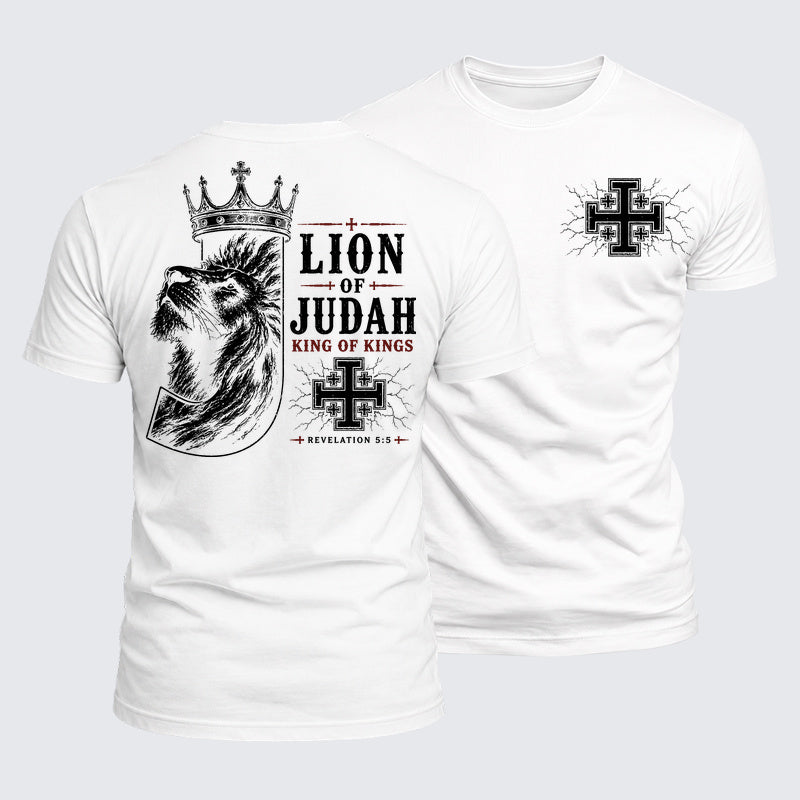 Luxe Mercerized Cotton Tee -  Lion of Judah