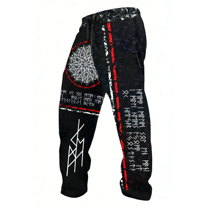 Unisex Printed Casual Pants