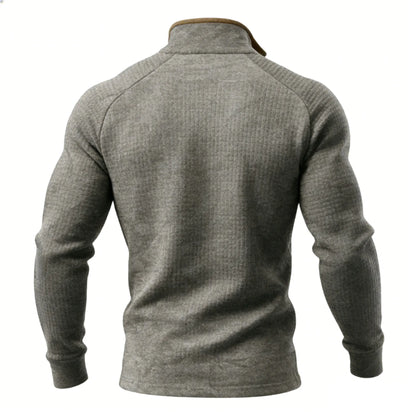 Nordic Viking Style Wolf&Raven Totem Casual Long-Sleeve Shirt