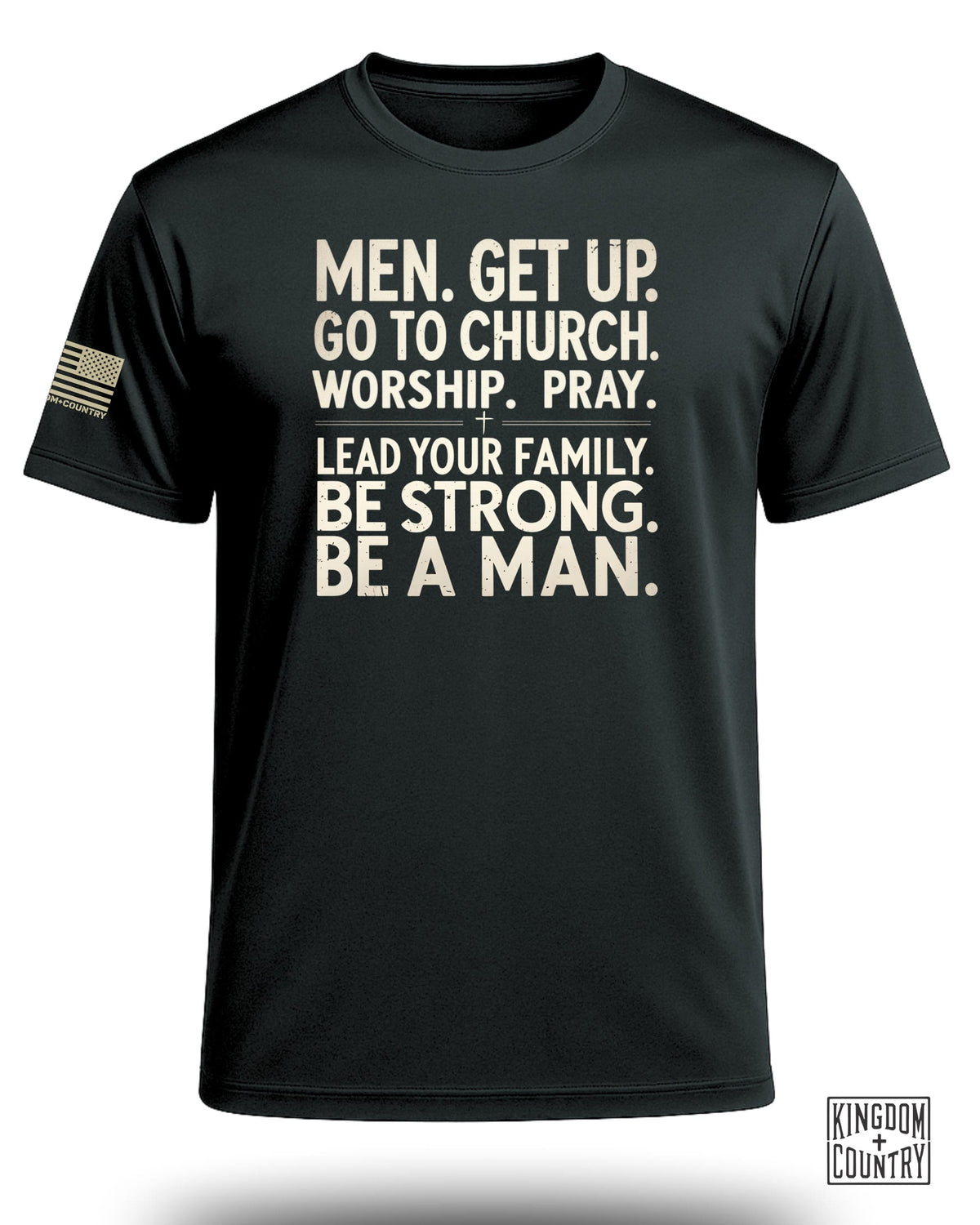 Be A Man Christian Performance Shirt