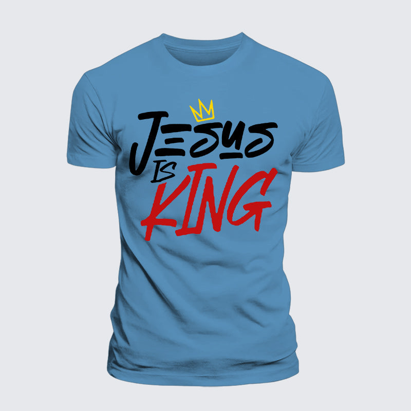 Luxe Mercerized Cotton Tee - Jesus Is King