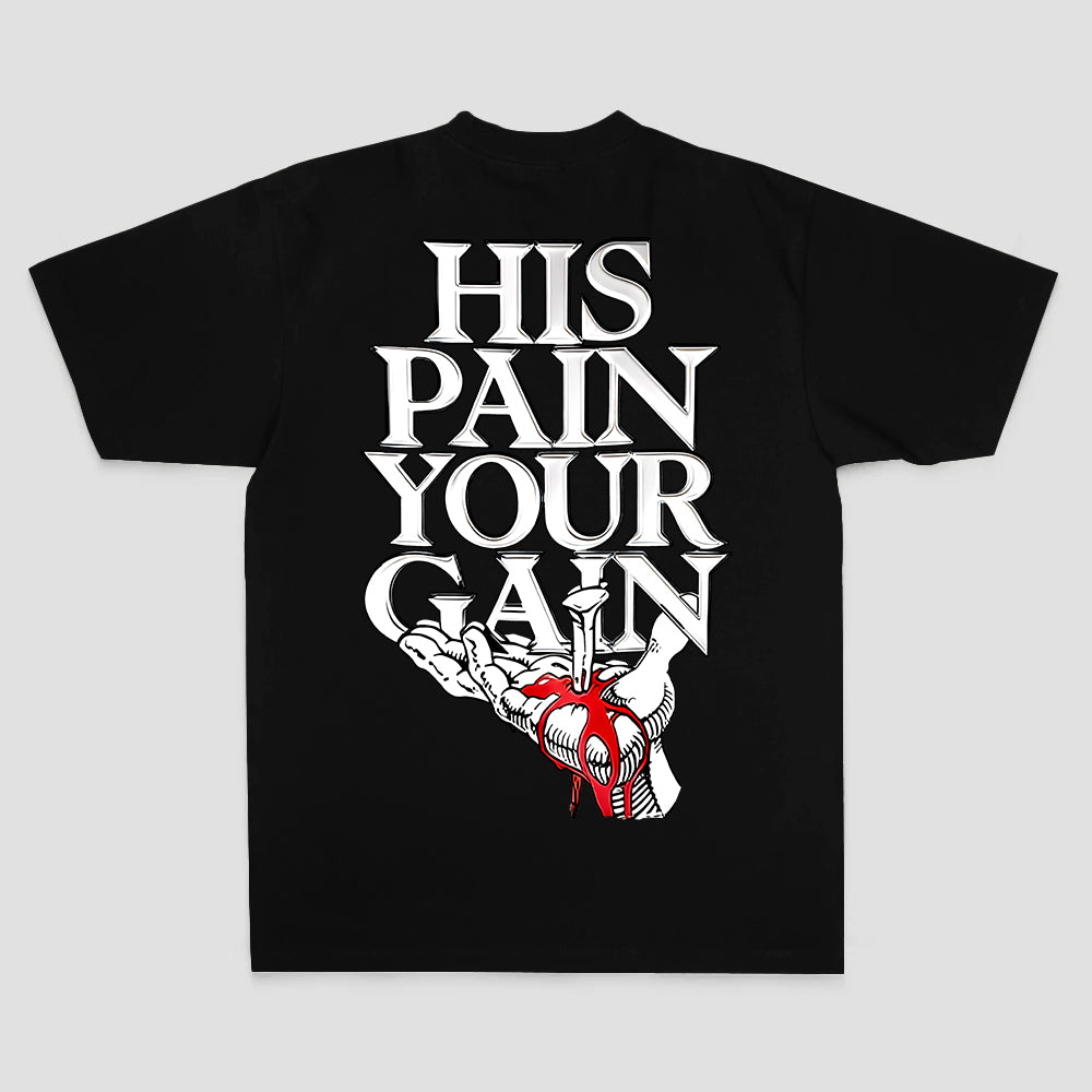 Lord's Gym The Sin Of The World Bench Press This! Printed Men's T-shirt