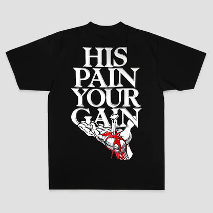 Lord's Gym The Sin Of The World Bench Press This! Printed Men's T-shirt