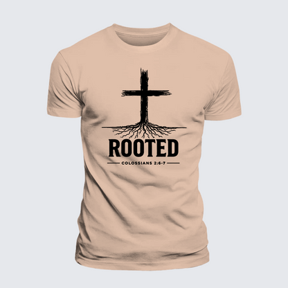 Luxe Mercerized Cotton Tee - Rooted Col 2: 6-7