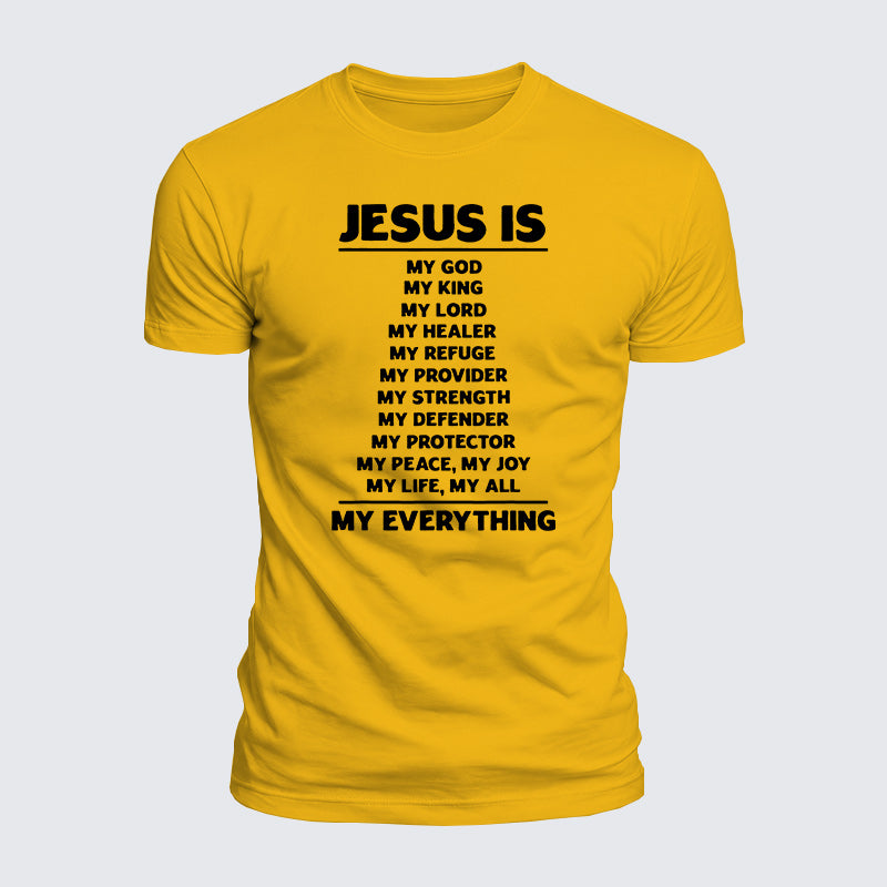 Luxe Mercerized Cotton Tee - Jesus Is My