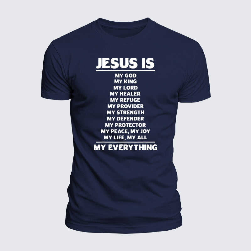 Luxe Mercerized Cotton Tee - Jesus Is My