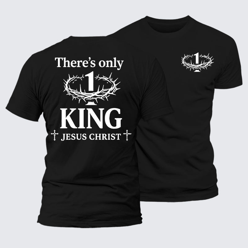 Luxe Mercerized Cotton Tee - There's Only King