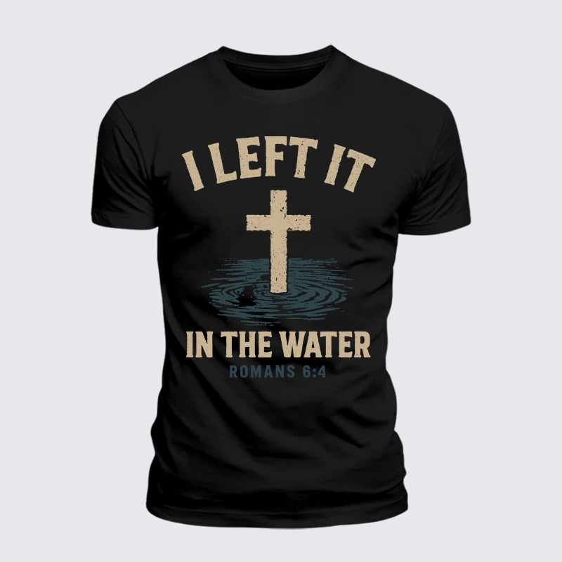 Luxe Mercerized Cotton Tee - I Left It In The Water