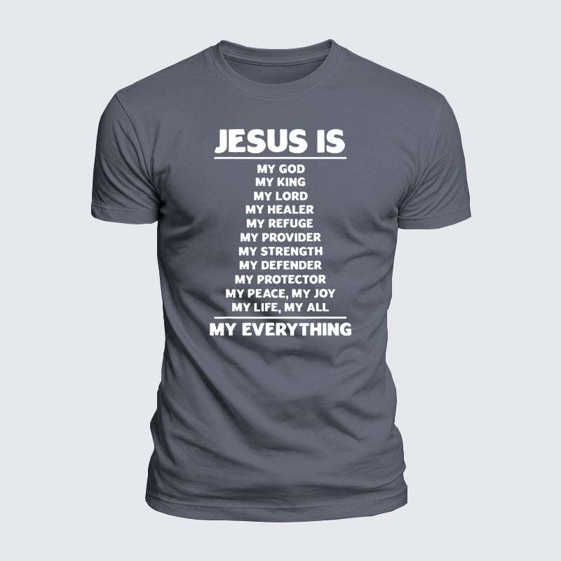 Luxe Mercerized Cotton Tee - Jesus Is My