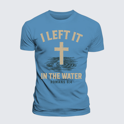 Luxe Mercerized Cotton Tee - I Left It In The Water