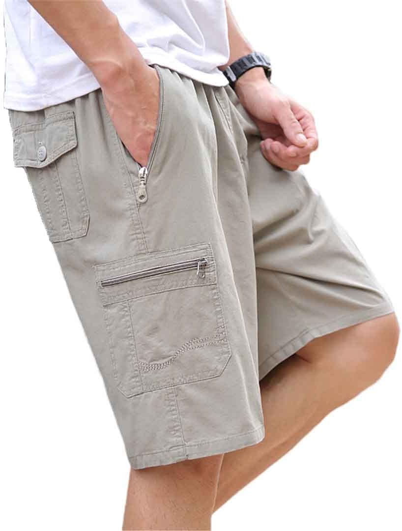 Cargo Shorts Men Streetwear Summer Cotton Multi-Pocket Casual Shorts Outdoor Jogger Shorts