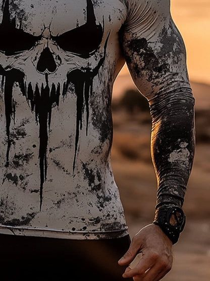 Men's Outdoor Sun Protection Cool Hooded Sun Protection Long Sleeve Top