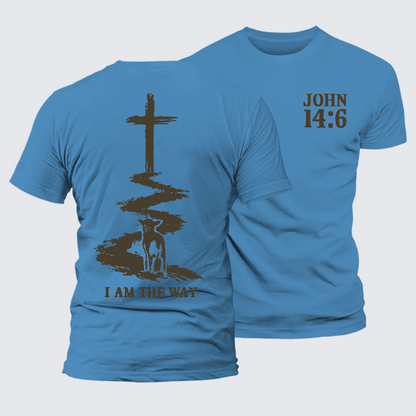 Luxe Mercerized Cotton Tee - I Am The Way