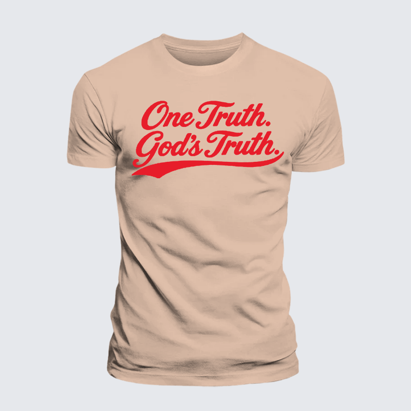 Luxe Mercerized Cotton Tee - One Truth God's Truth