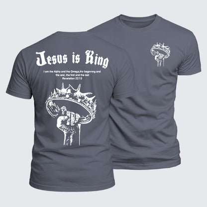 Luxe Mercerized Cotton Tee - Jesus is King