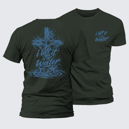 Luxe Mercerized Cotton Tee - I Left It In The Water