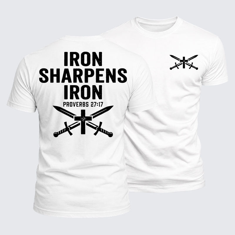 Luxe Mercerized Cotton Tee - Iron Sharpens Iron